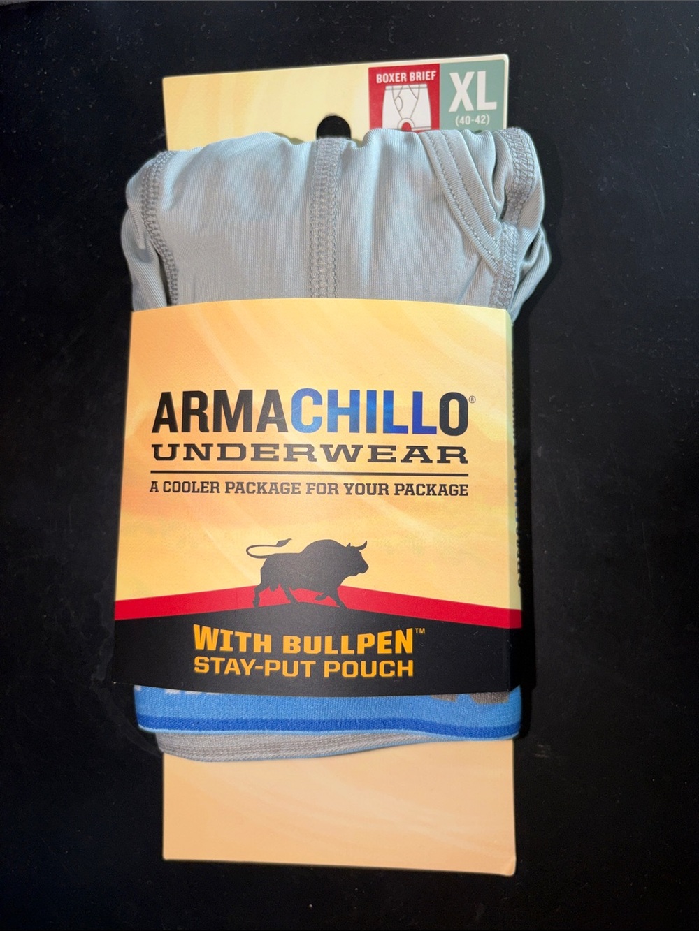 NWT Duluth Trading Armachillo Boxer Briefs Sz XL